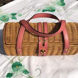Kate Spade wicker purse